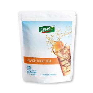 Senso Peach Ice Tea Premix (20 Sachets 20g) Ready Mix Tea | Ice Tea Ice Brews Peach premix instant ready to drink Iced Tea Pouch (400 g) (Peach)